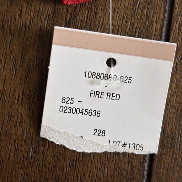 NEW Black Label Evan Picone Pant Suit Size 10 Pants 12 Jacket Fire Red BEAUTIFUL - Picture 10 of 16